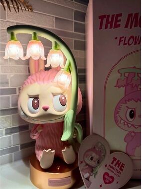 The Monsters Flower Elves Lamp- Pink